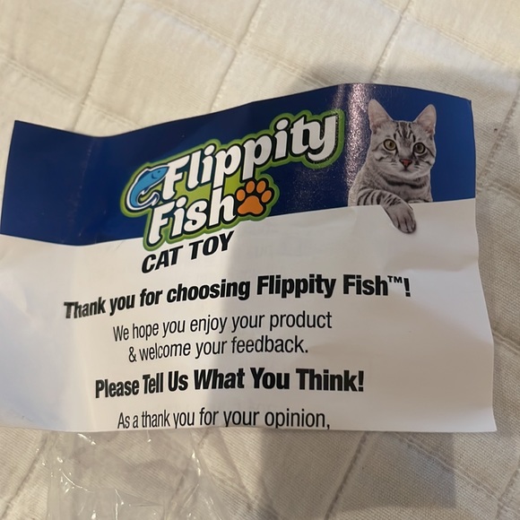 Flippity Fish Cat Toy As Seen On Tv As Seen On TV | Cat | As Seen On Tv Flippity Fish Cat Toy Nib New